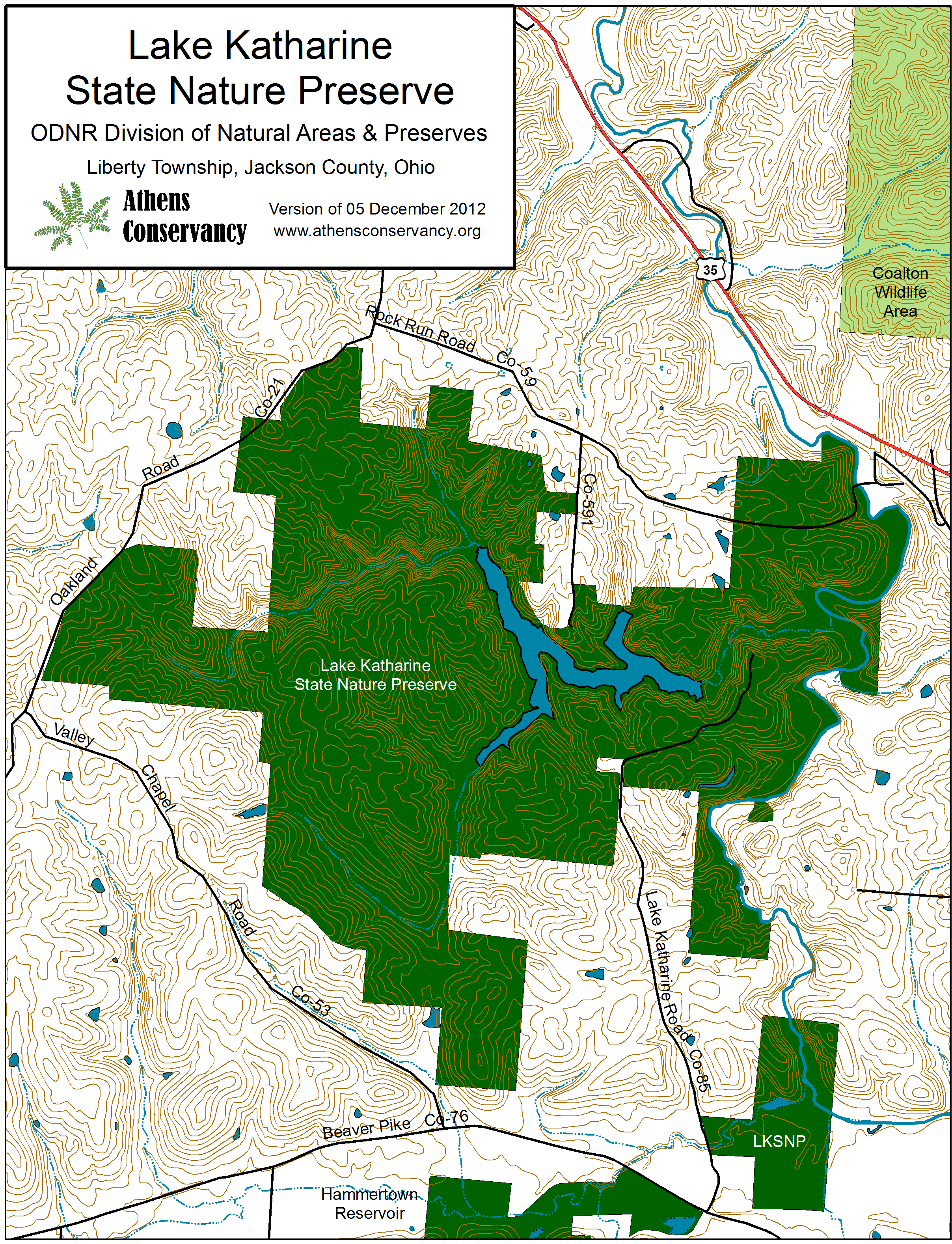 Ohio Regional Map Center Public Areas And Trails