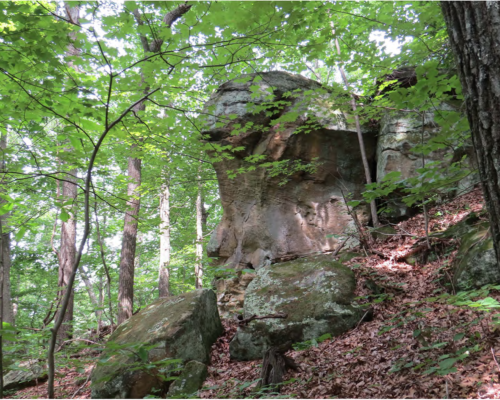 Rock Formation, Canaan Preserve